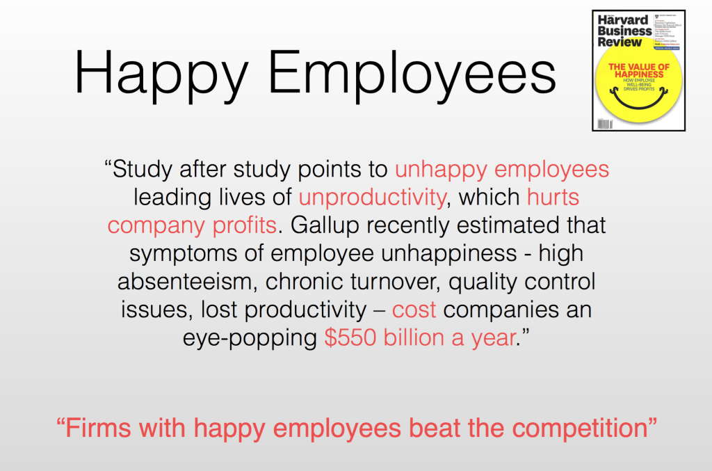 employee happiness matters