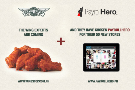 Wingstop Expansion Hits The Philippines, Chooses PayrollHero
