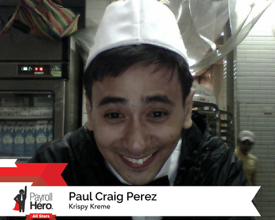 Paul Craig Perez of Krispy Kreme