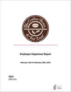 employee happiness report
